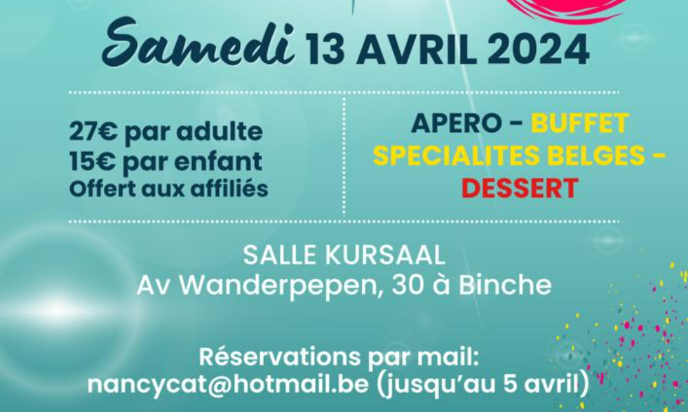 SOUPER DU CLUB - Avril 24