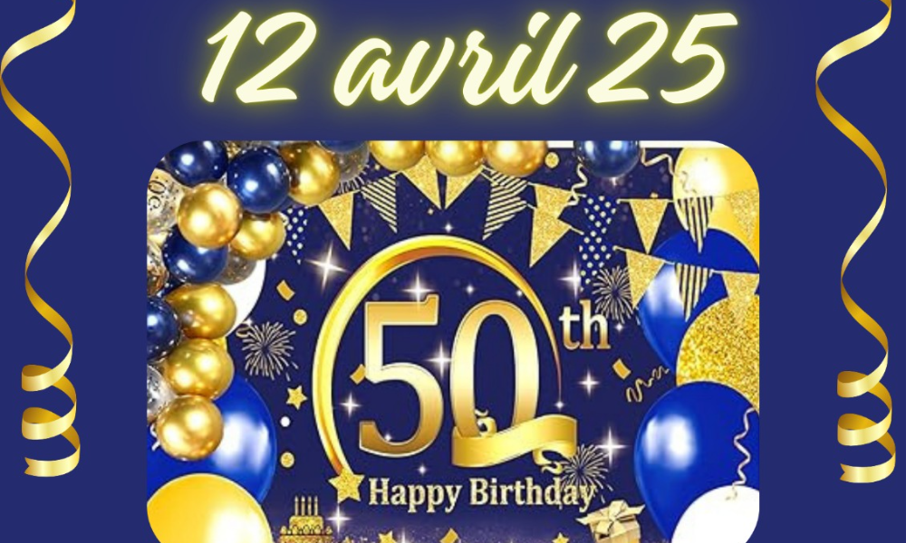 12 avril 2025 - 50 ans du VCB