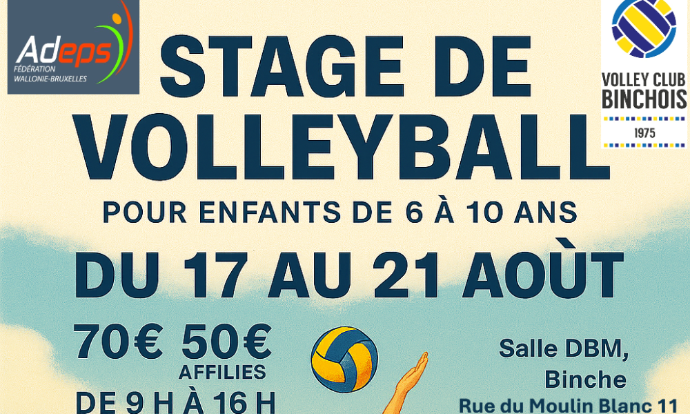 stage Aout 2026